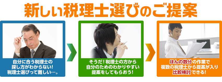 新しい税理士選びのご提案